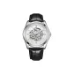White Dial Leather Strap