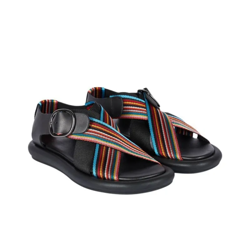 Paul Smith Citrus One Strap Sandals Women's Black-2