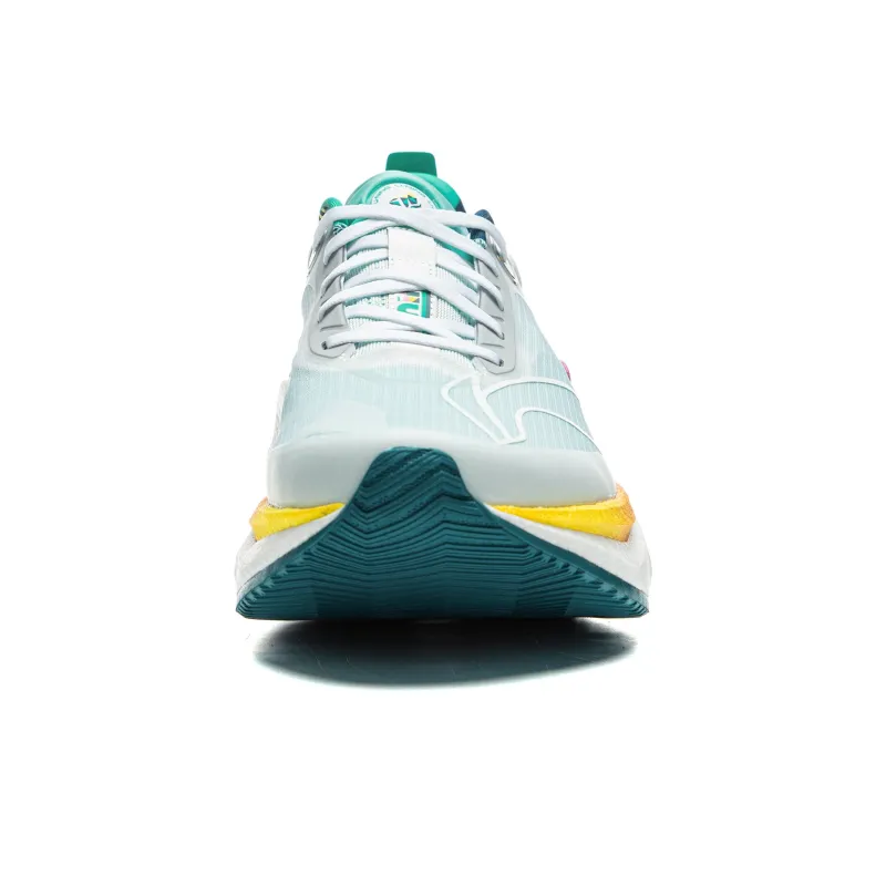LiNing Shadow 3 ESSENTIAL Cushioning Low Top Running Shoes Men's Green White-3