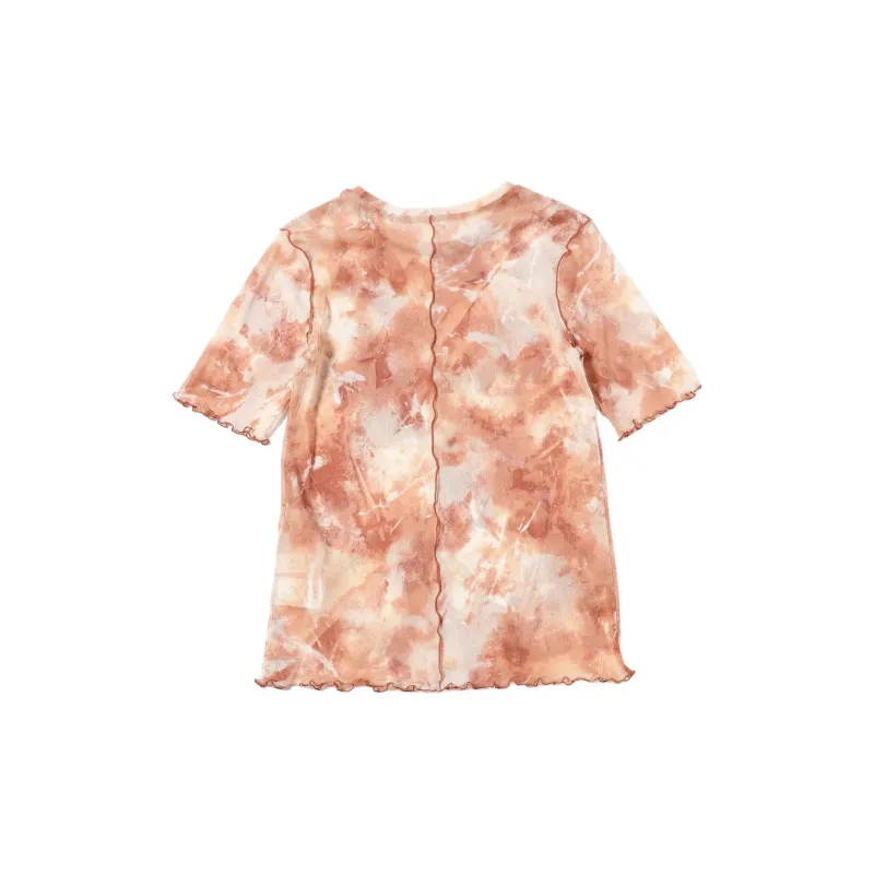 Beams T Shirts Women's Orange-1