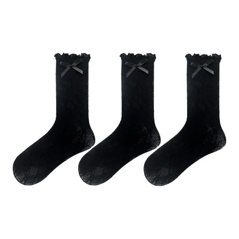 Evening Classroom Mid Calf Socks Women's 3 Pack-4