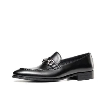 Bansley Loafers Men Black/Dark Brown