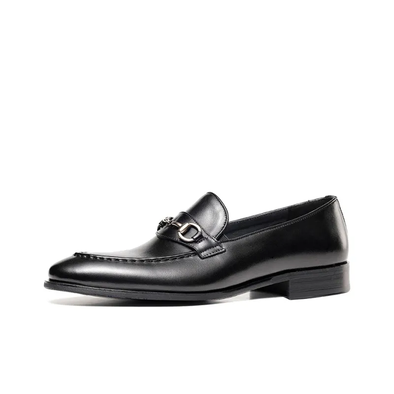 Bansley Loafers Men Black/Dark Brown-0