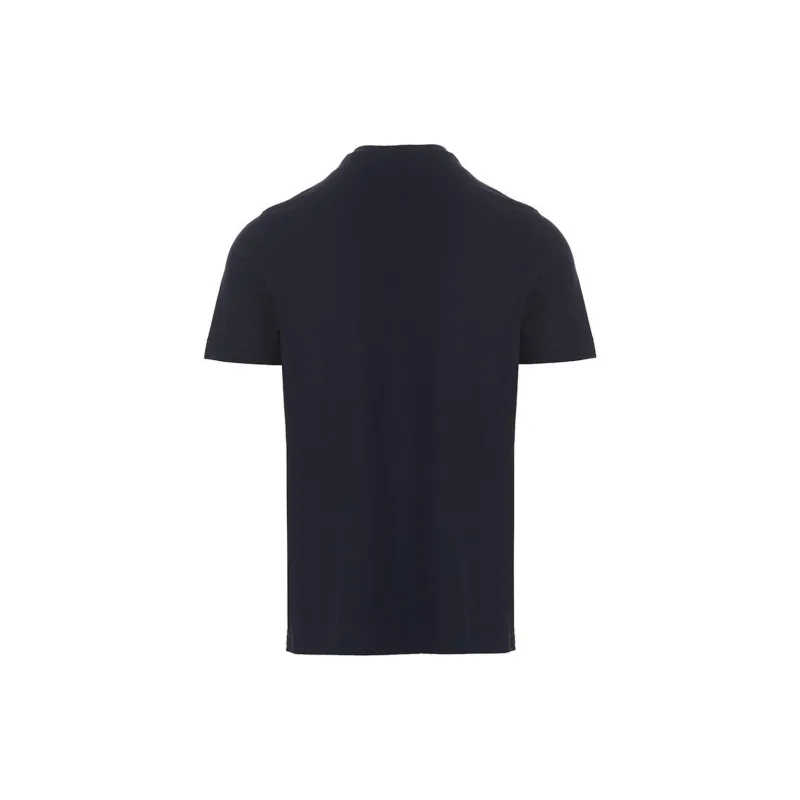 Zanone Short-Sleeved Straight-Hem Crewneck T-Shirt-1