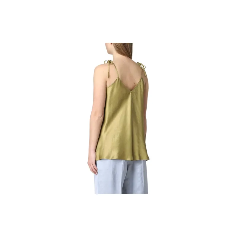 Alysi V Neck Sleeveless Top-1