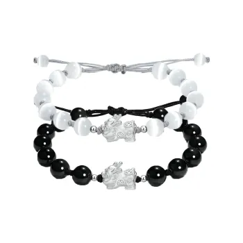 Datang Guoding Obsidian Jade Bracelets Unisex