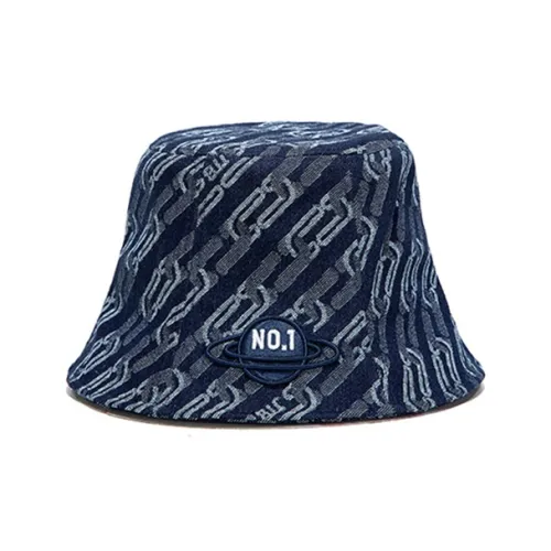 JELLYTOYBOY Jacquard Denim Bucket Hats Unisex