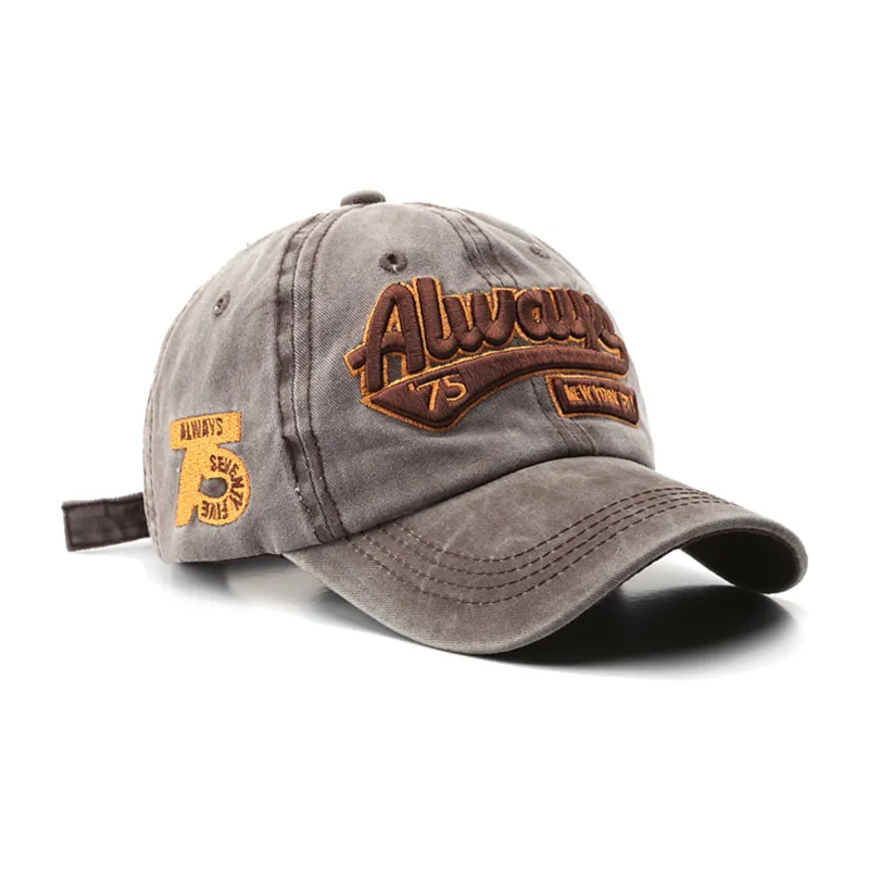 PLAN IN Cotton Baseball Caps Unisex-5