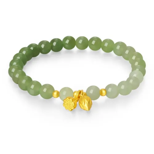 Central Fashion Bracelets Green Jade Women's