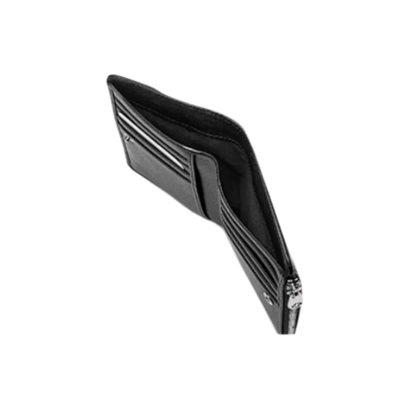SAMSONITE Cow Leather Key Pouch Men's Black-4