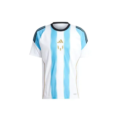 Adidas Messi Series Soccer Jerseys Men White/Blue