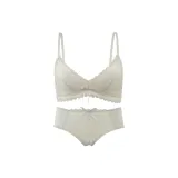 Light Gray Bra Clothing Sets
