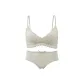 Light Gray Bra Clothing Sets