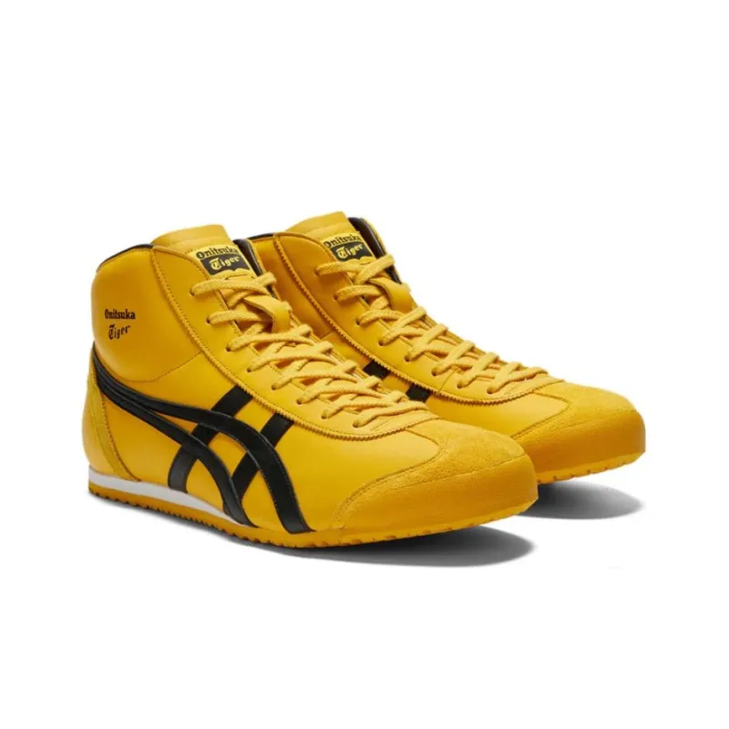 Onitsuka Tiger Mexico Mid Runner 'Yellow Black'-2