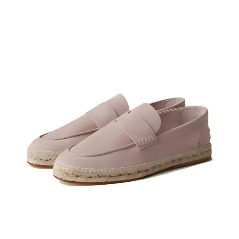 HERMES Trip Espadrilles Men's Pink-0