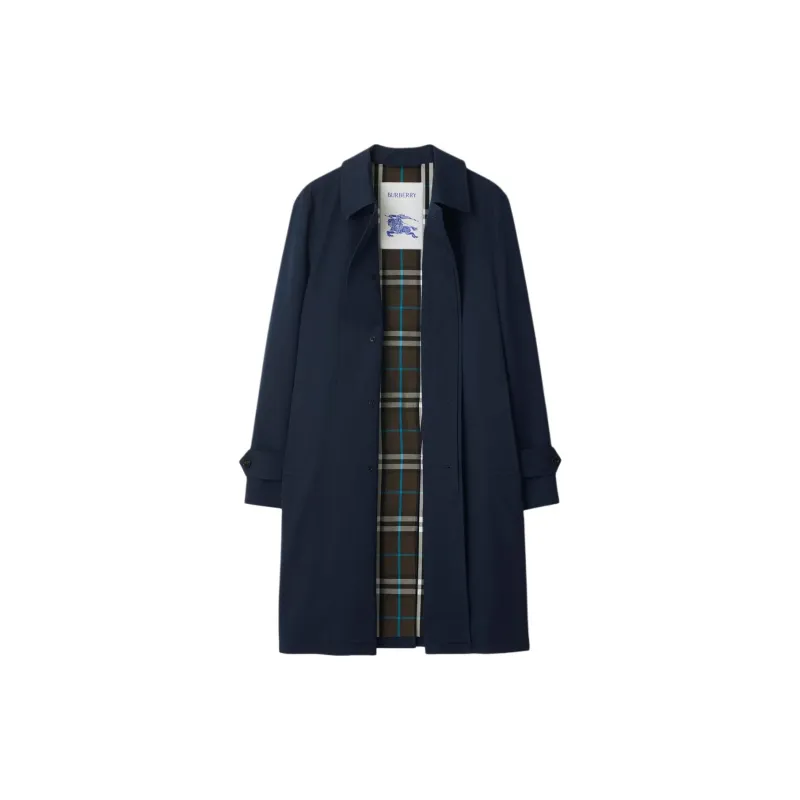 Burberry Coats Men Blue-1