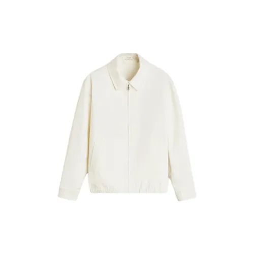 ZARA Jackets Men White