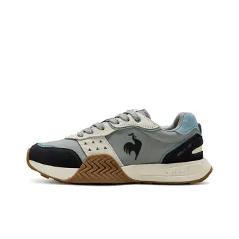 Le Coq Sportif Support Low Top Casual Shoes Unisex Gray Black Beige