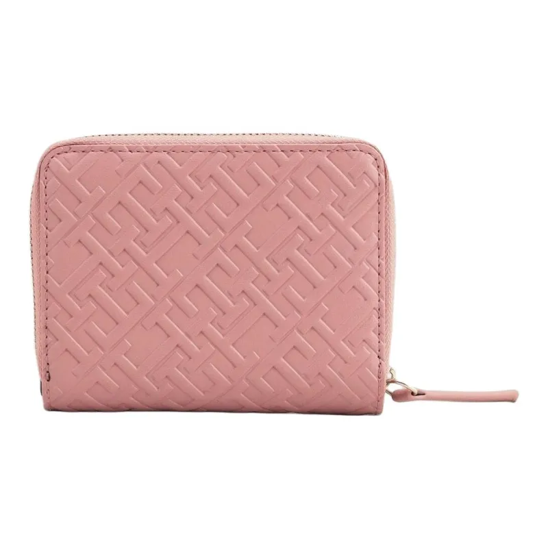 Tommy Hilfiger Polyurethane Wallet Medium Size Women's Pink-1