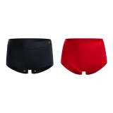 Black Red 2 Pack[Free Cut Seamless No Pressure]