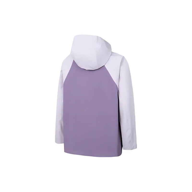 Anta Variety Training Collection Windbreaker Jacket Unisex Healing Pink/Silk Gray Purple-1