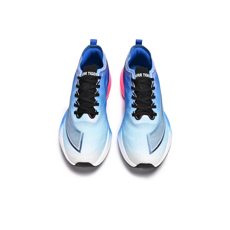 HERR TIGER Cushioning Rebound Lightweight Breathable Running Shoes Unisex Electric Glow Blue-3