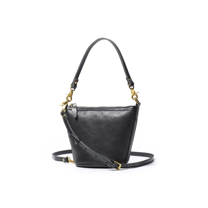 LARTIGENT Cow Leather Bucket Bags Crossbody Bag Shoulder Bag Regular Women's Multicolor-8