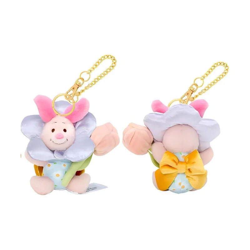 Disney Piglet 2024 Summer Bear Winnie Dolls Plush Pendant 11cm High-2