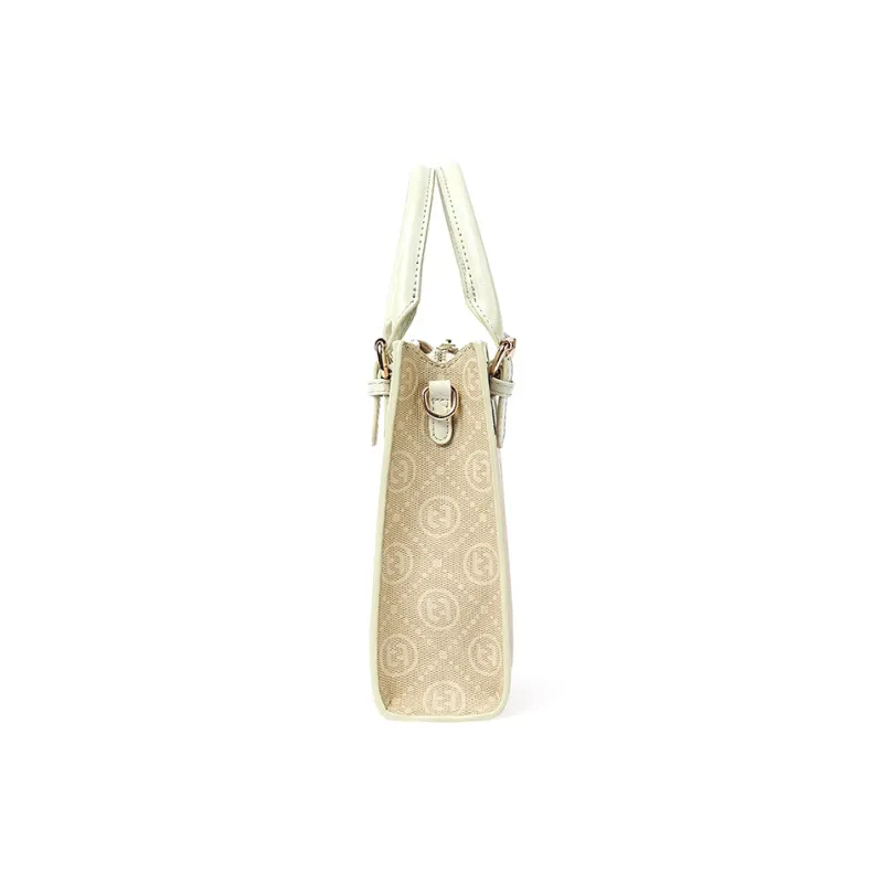 TUCANO Synthetic Leather Handbag Trumpets Women's Mist Gray-2