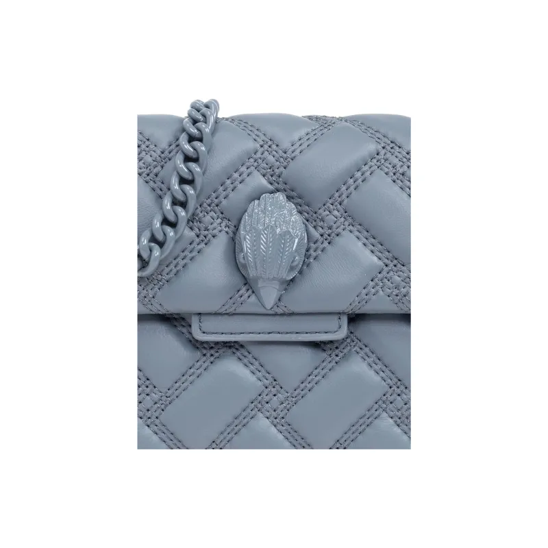 Kurt Geiger London Leather Crossbody Shoulder Bags Mini Women's Gray-4