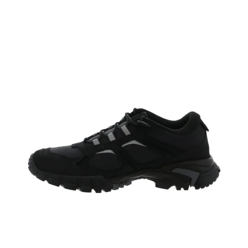 Oakley Anti Slip Wear Resistant Low Top Running Shoes Unisex Black-0