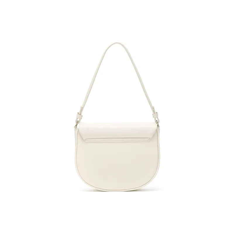 SNOOPY Pu Shoulder Bag Crossbody Bag Regular Women's Ecru-4