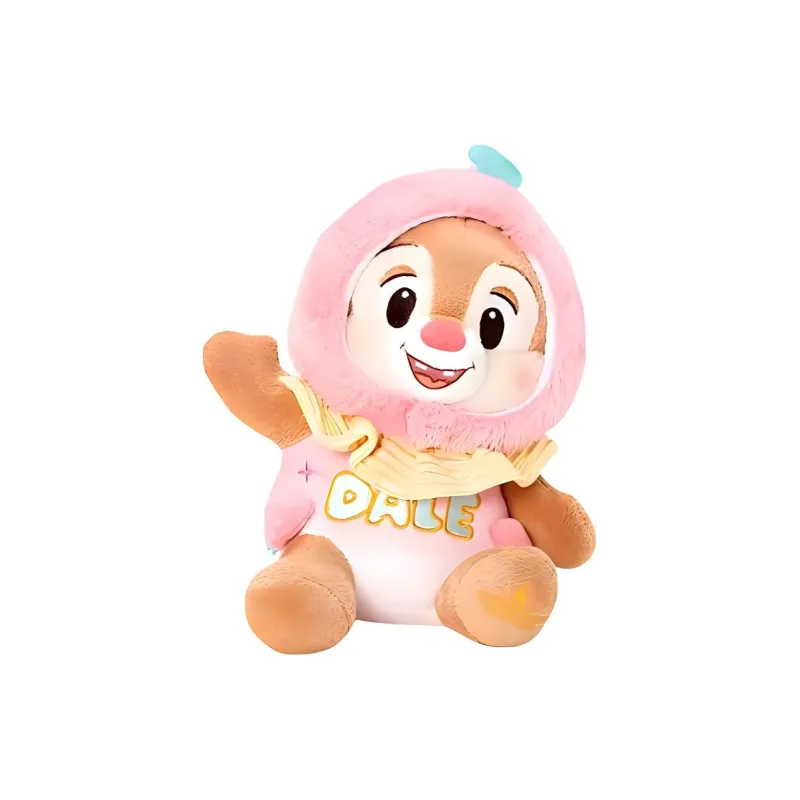 Disney Chip 'N Dale 2024 Summer Mickey Collection Dolls Plush Doll 15.5cm High-0