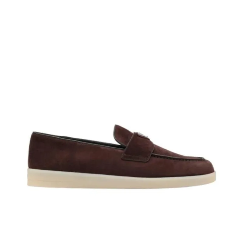 PRADA Loafers Men Dark Brown-1