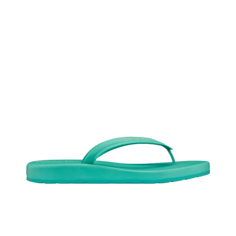 DIOR Diorsea Flip Flops Women's Green-1