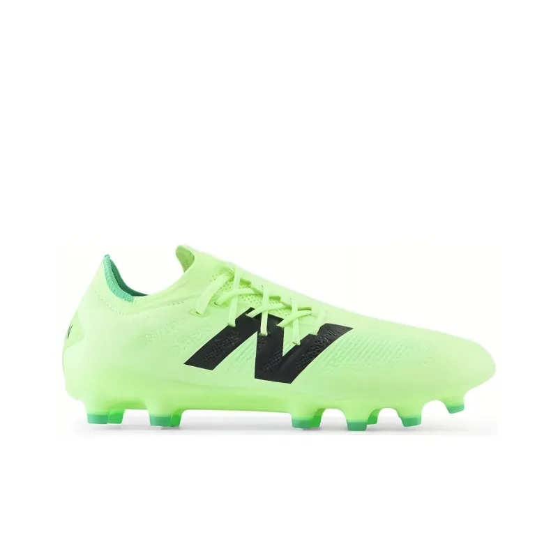 New Balance Furon V7 HG Rubber Short Studs Wear resistant And Lightweight Soccer Shoes Unisex Lime Green-1