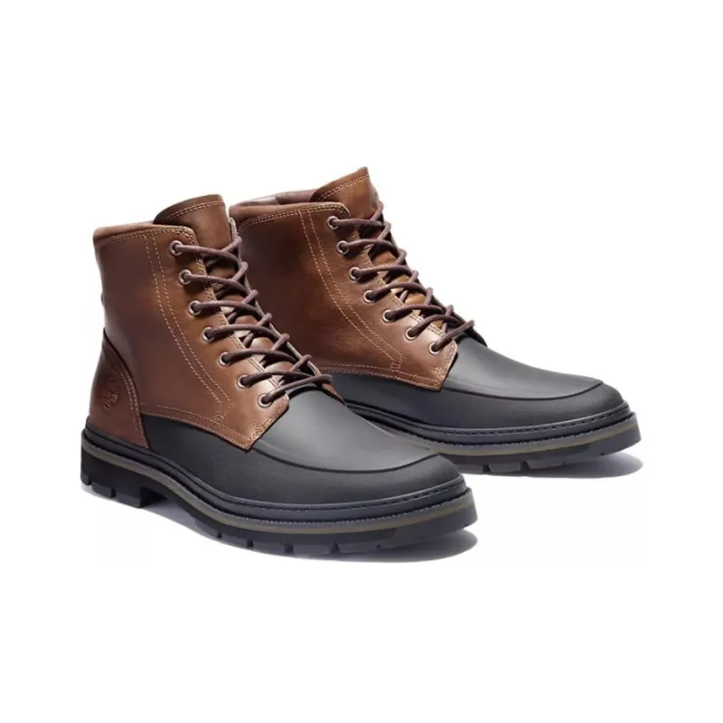 Timberland Port Union Ankle Boots Men's Black Brown-2