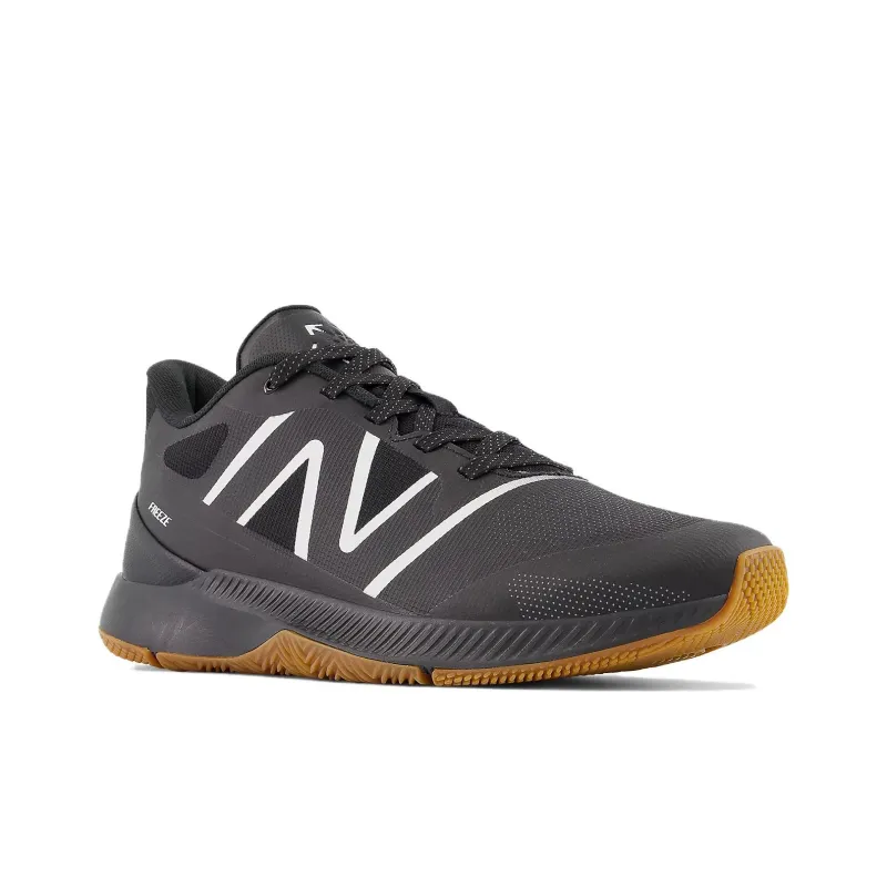 New Balance FreezeLX V4 Cushioned Anti Slip And Wear Resistant Lightweight Low Top Training Shoes Unisex Black White-2