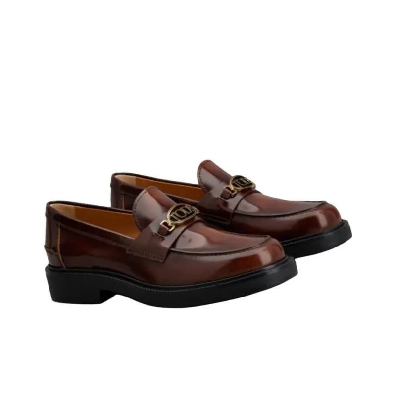 TOD'S Loafers Women's Brown-3