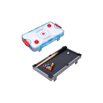 HUANGGUAN Tabletop Pool Table Face to Face Battle Table Board Games