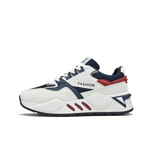 SHOUBA Breathable Mesh Comfortable Versatile Platform Height Increasing Chunky Sneakers Men's