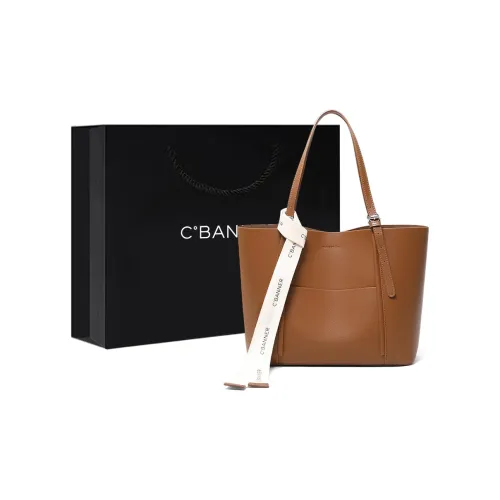 C°BANNER Composite Material Shoulder Bag Regular Women's Brown