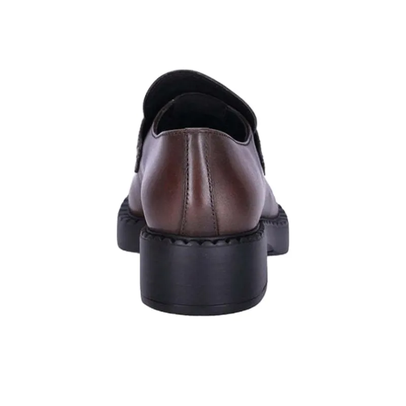 PRADA Loafers Women's Brown-4