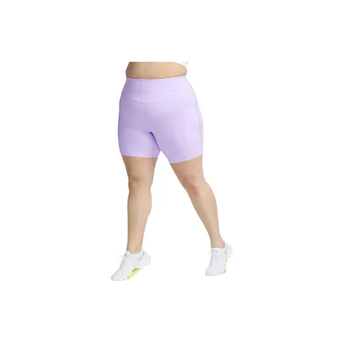 Nike Universa Sports Shorts Women's Purple Lilac Flower