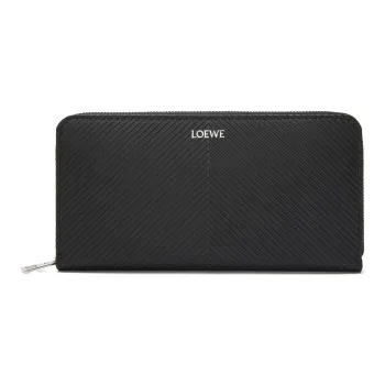 LOEWE Calfskin Wallet Men's Black