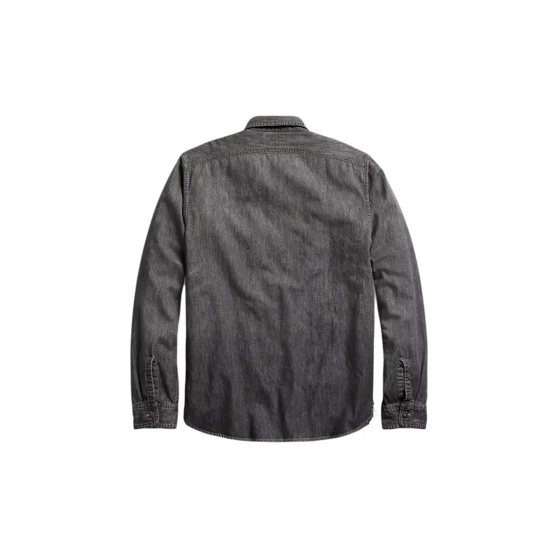 Ralph Lauren Rrl Harvest Long sleeve Cotton Shirt-1