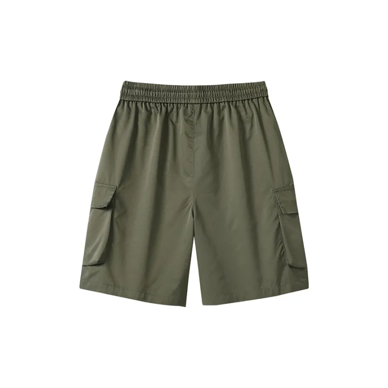 Jeep Lace Up Knee Length Quick Dry Casual Shorts Unisex-1