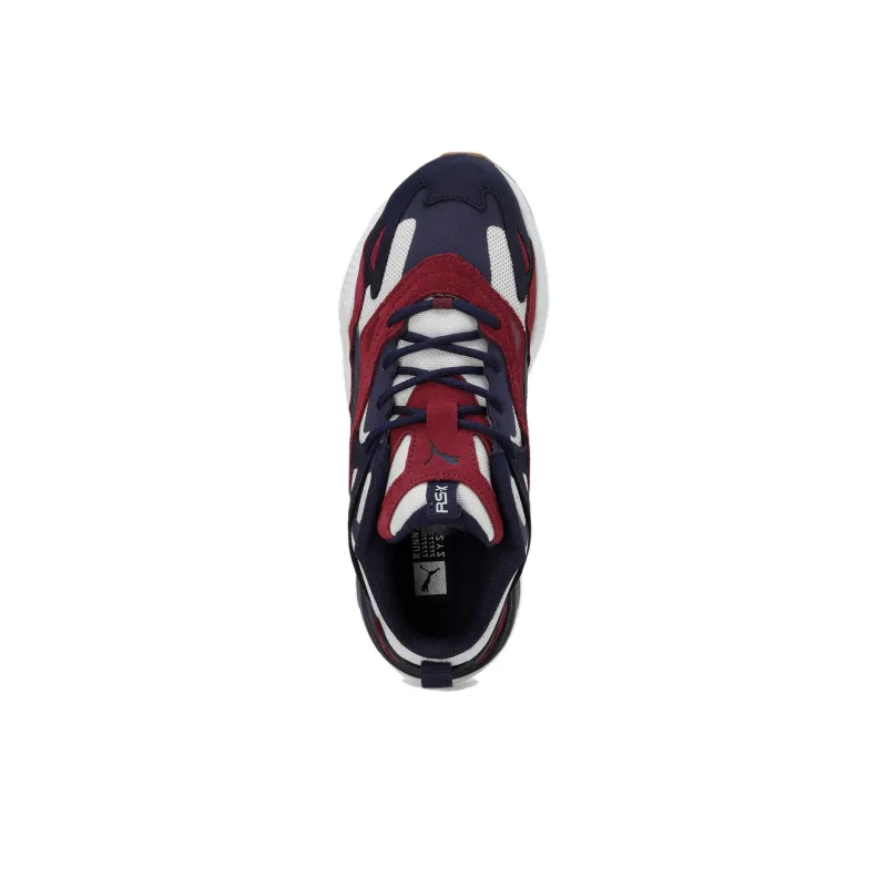 PUMA RS X Efekt PRM Slip Resistant Low Top Casual Shoes Unisex White Red Blue-3