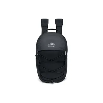 PELLIOT Oxford Backpack Regular Unisex Obsidian Black/Coconut Milk White/Cherry Blossom Pink