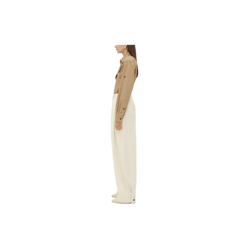 Bottega Veneta Twill Tapered Trousers-2